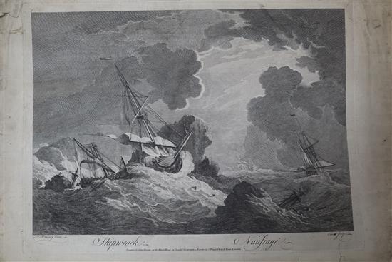 A folio of assorted drawings and prints